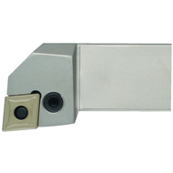 Tool holder PCLN-R 2020 K12, setting angle 95°, for turning inserts CNM.1204..